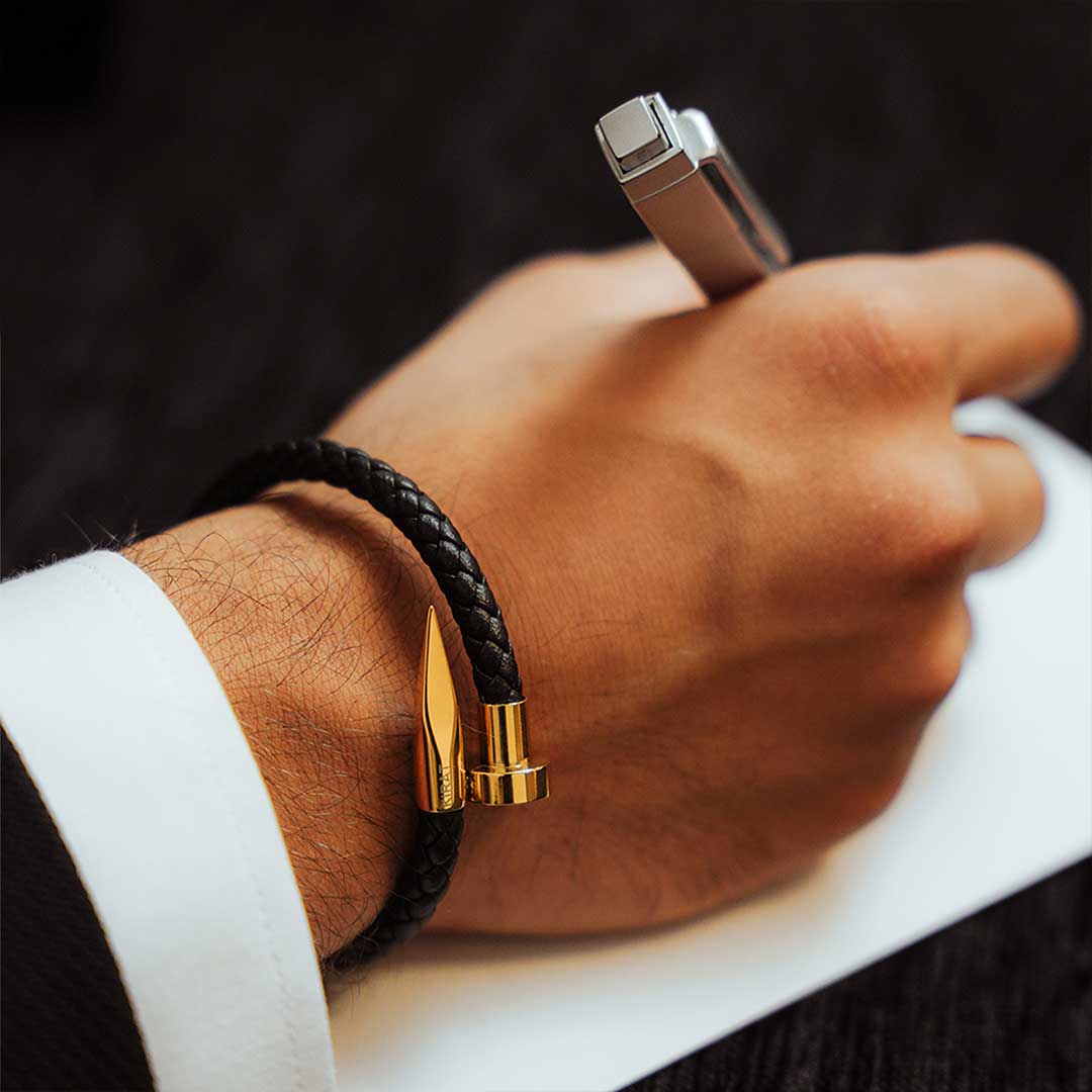 KIRAT ™|Armband aus echtem Leder